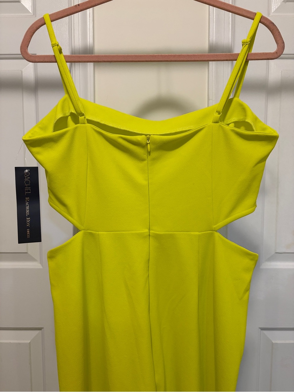 *New w/ tag* Rachel Rachel Roy Dress Jumpsuit. Size: XL. Color: Green Glow - Picture 5 of 7